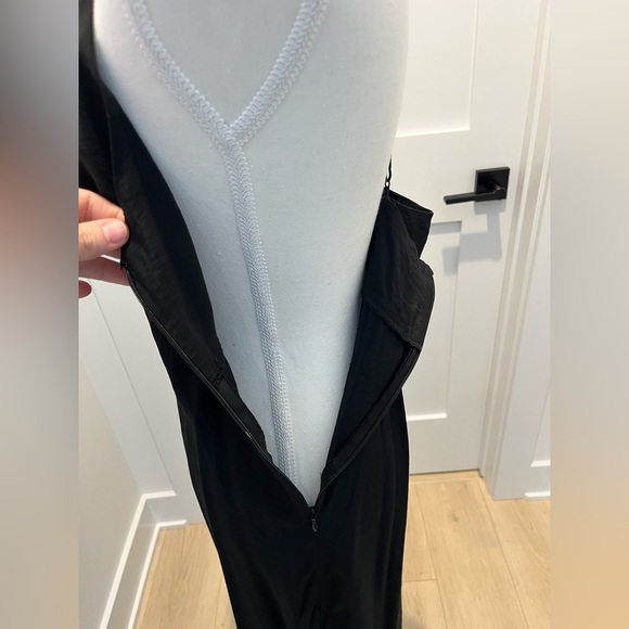 Madewell The Layton Midi Slip Dress Size 12 NWT in black - Picture 11 of 16